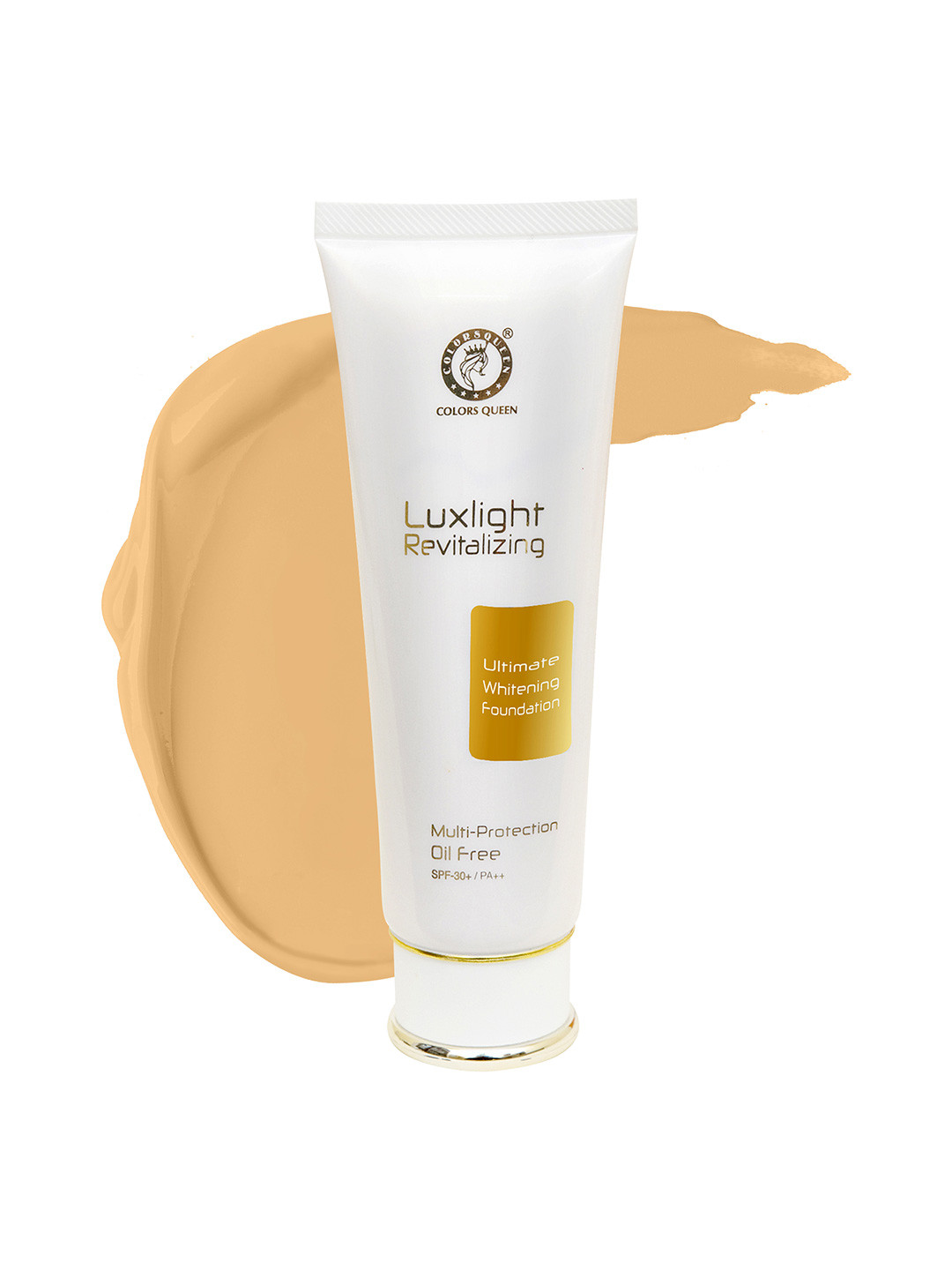 

Colors Queen Lux Light Revitalizing Ultimate Whitening Foundation 50g - Shade 04, Beige