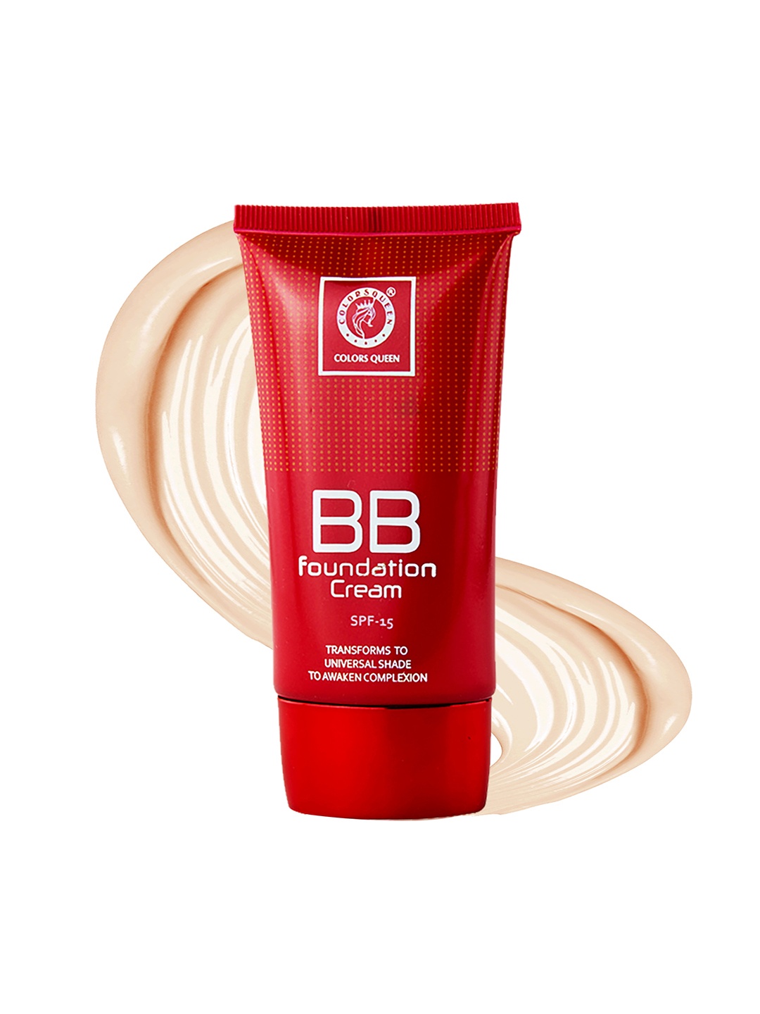 

Colors Queen BB Cream Foundation with SPF 15 To Awaken Complexion 30 g - Ivory 03, Off white