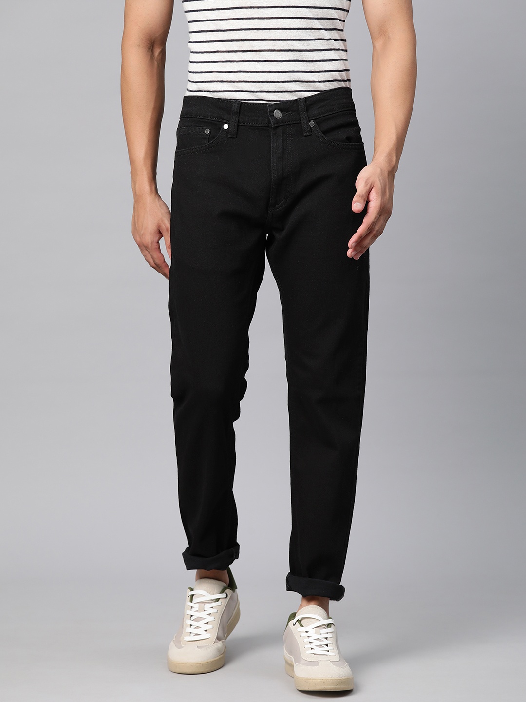 

Marks & Spencer Men Slim Fit Stretchable Jeans, Black