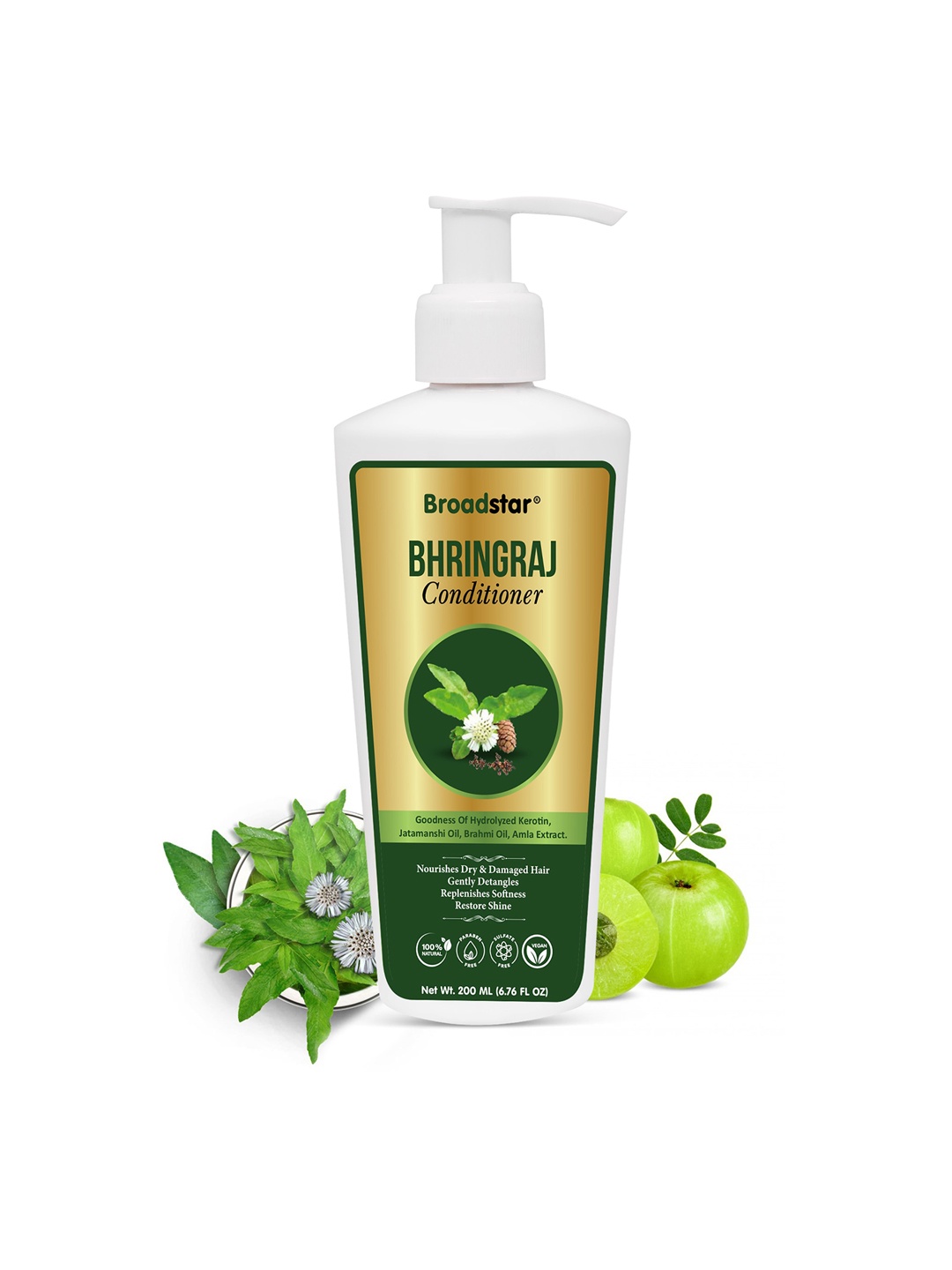 

BROADSTAR Bhringraj Conditioner For Hair Growth - 200ml, Na