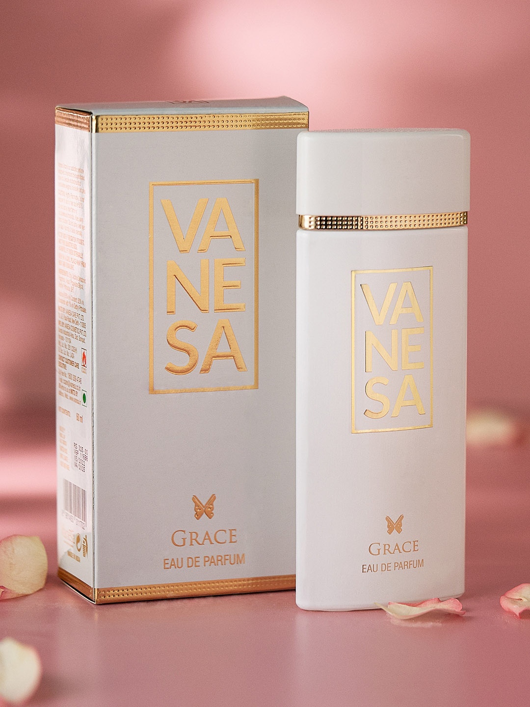 

Vanesa Women Grace Eau De Parfum - 60 ml, White