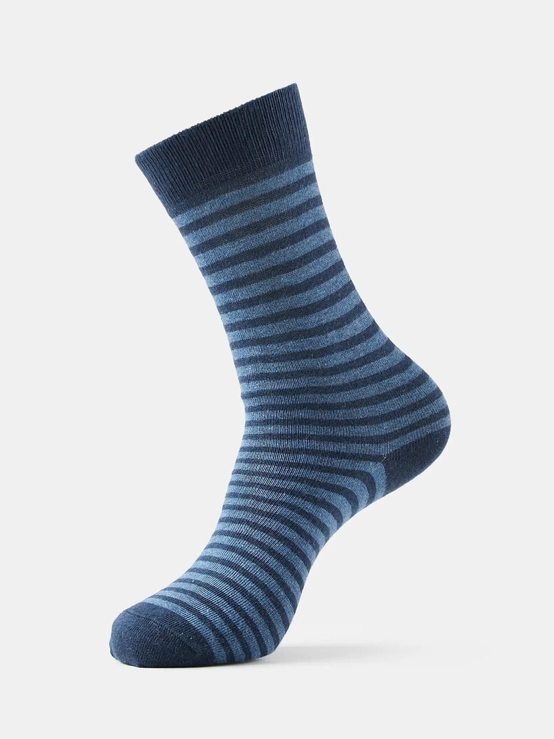 

Jockey Compact Cotton Stretch Crew Length Socks With StayFresh Treatment-7095, Blue