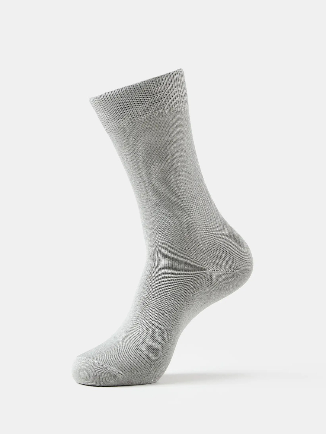 

Jockey Mercerized Cotton Stretch Crew Length Socks with StayFresh Treatment-7192, Grey