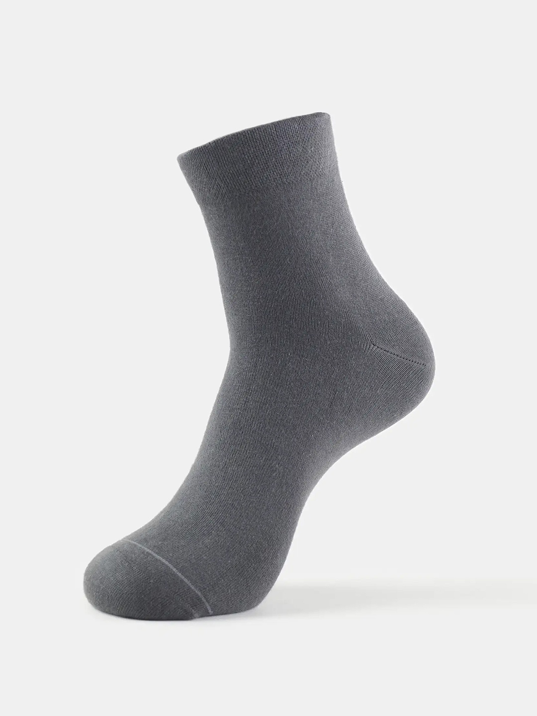 

Jockey Modal Cotton Stretch Ankle Length Socks with StayFresh Treatment-7396, Grey