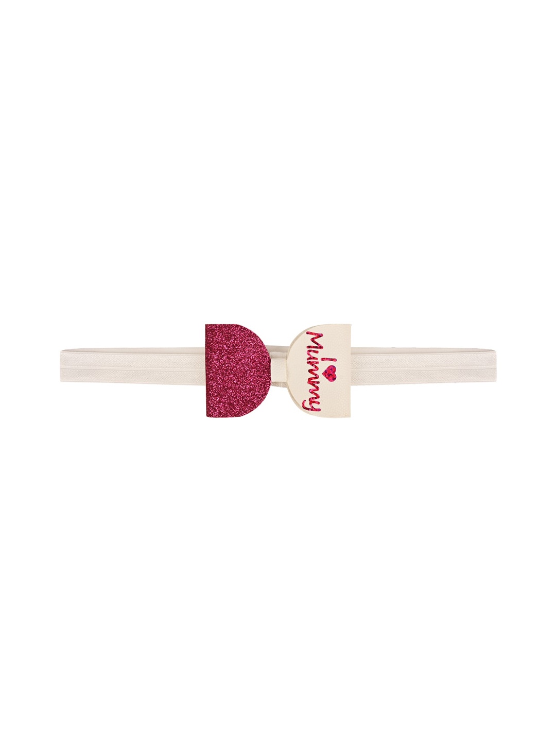 

Aye Candy Girls Pink Printed Chillwrap Bow Headband