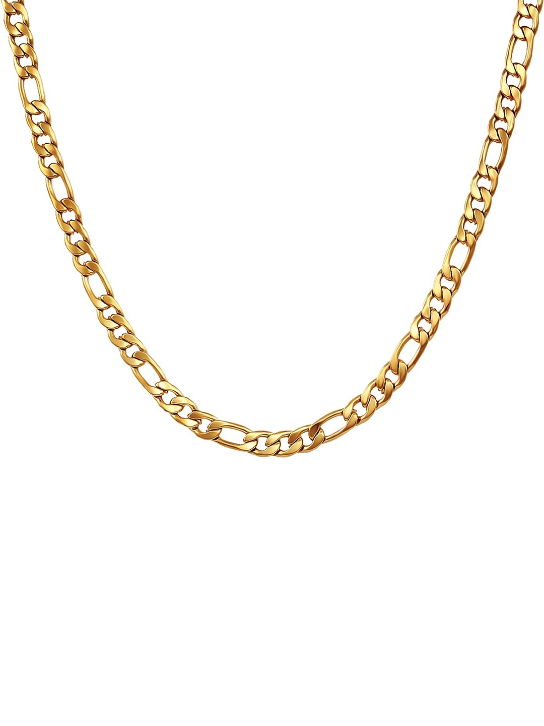 

NAKABH Men Gold-Toned Gold-Plated Chain