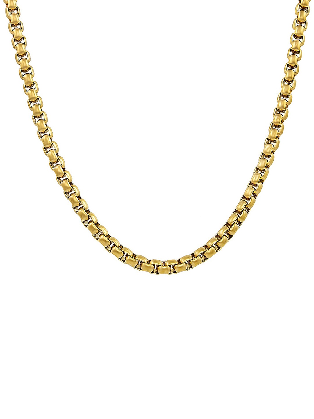 

NAKABH Men Gold-Toned Gold-Plated Chain