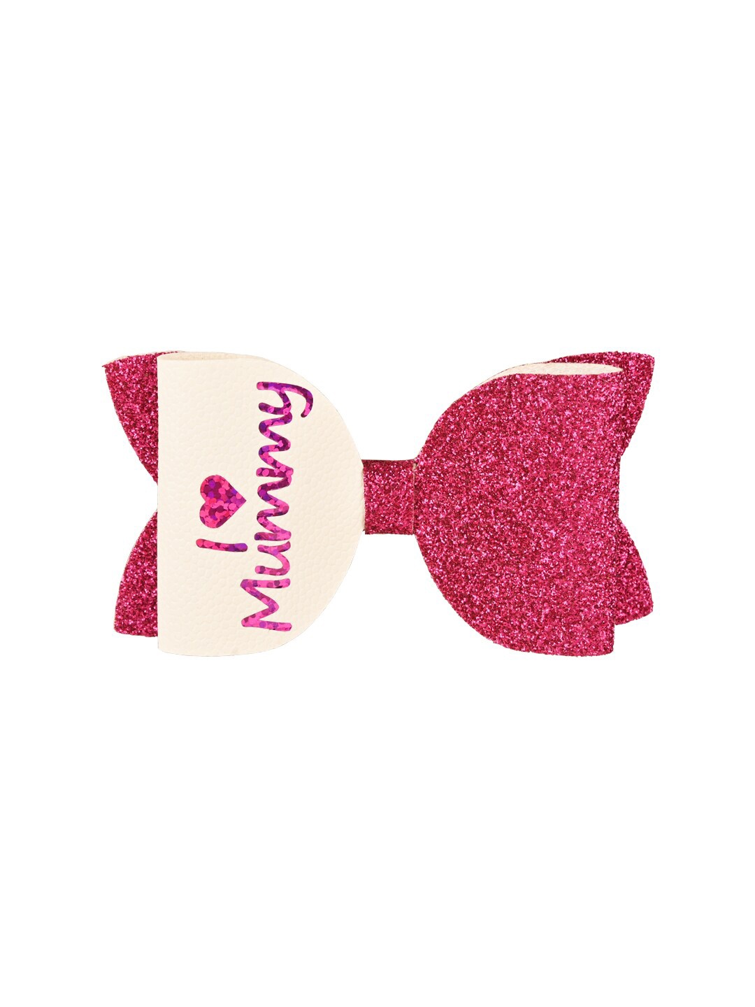 

Aye Candy Girls Pink & White Embellished Alligator Hair Clip