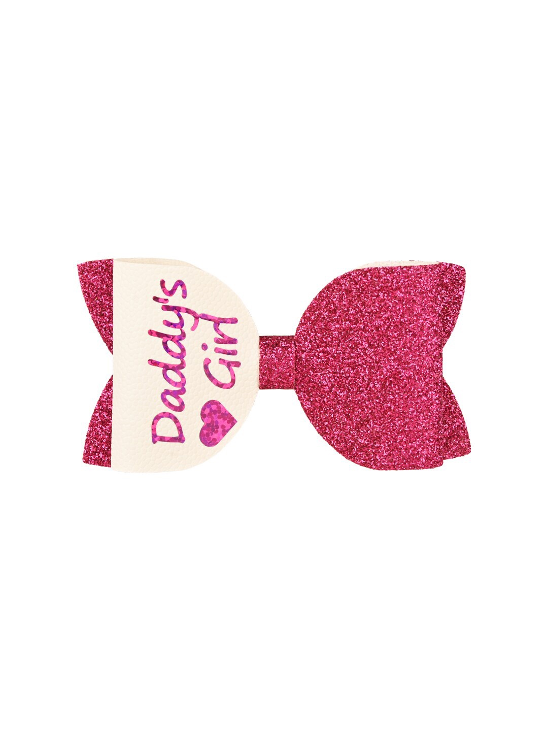 

Aye Candy Girls Pink & White Embellished Alligator Hair Clip