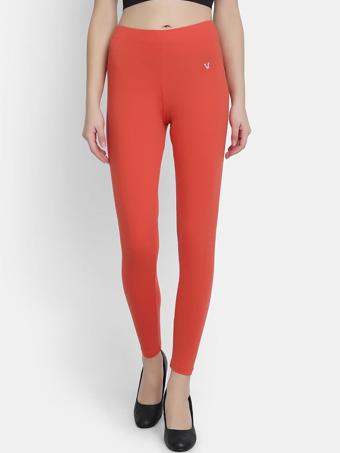 

VStar Women Red Ankle Length Leggings