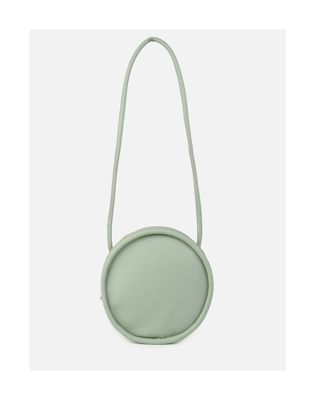 

HAUTE SAUCE by Campus Sutra Green Structured Sling Bag