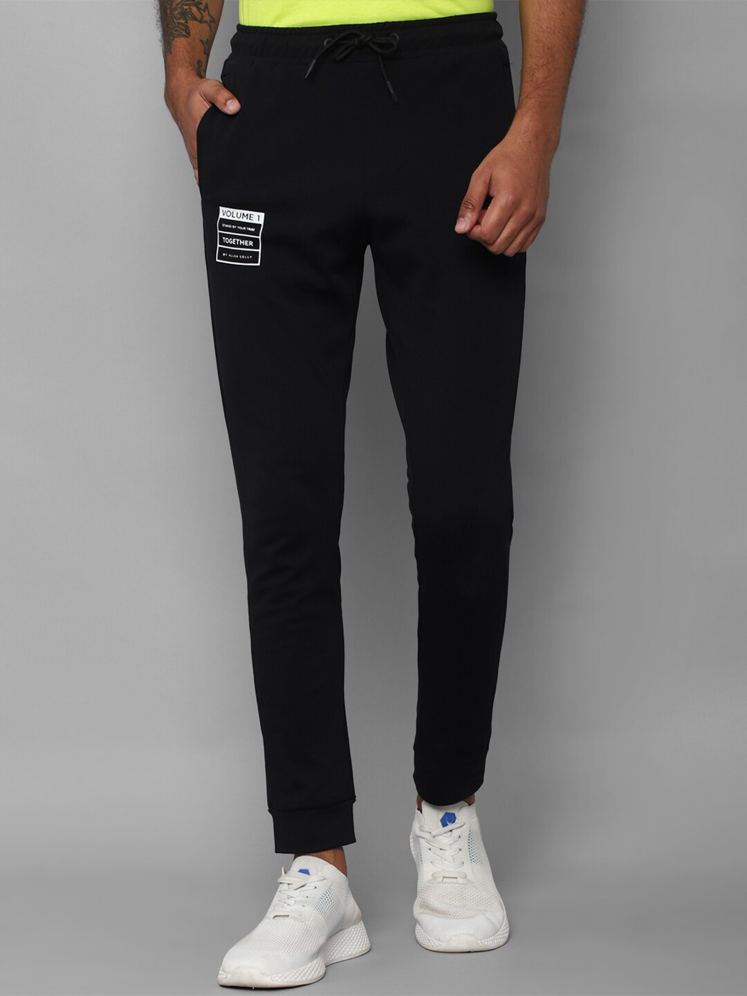 

Allen Solly Men Black Solid Jogger