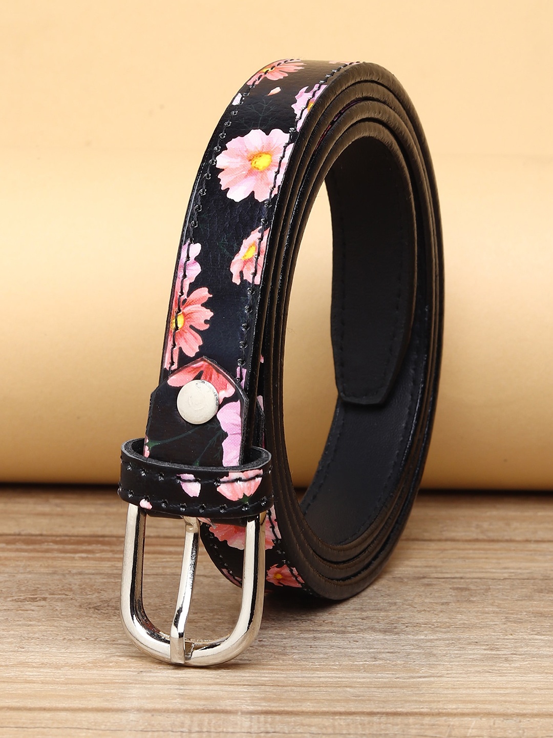 

URBAN ALFAMI Women Black Printed Belt