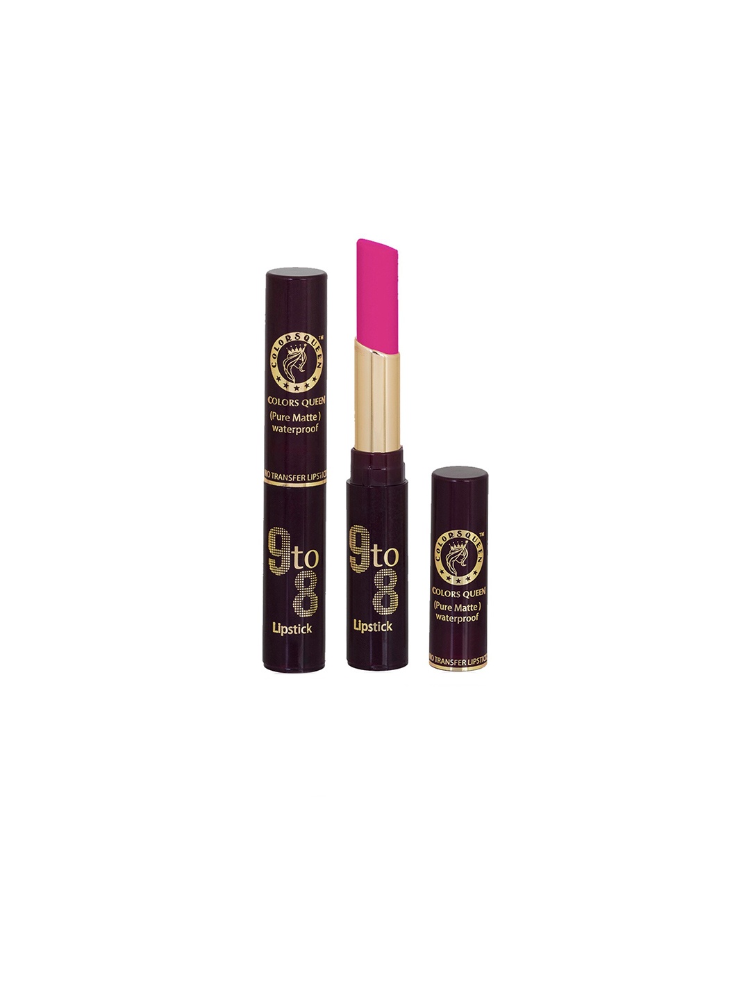 

Colors Queen 9 to 8 Waterproof Pure Matte Non-Transfer Lipstick 4 g - Queen 11, Pink