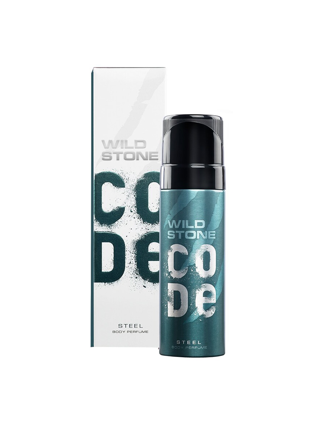 

Wild stone Men Code Steel No Gas Body Perfume Deodorant - 150 ml, Blue
