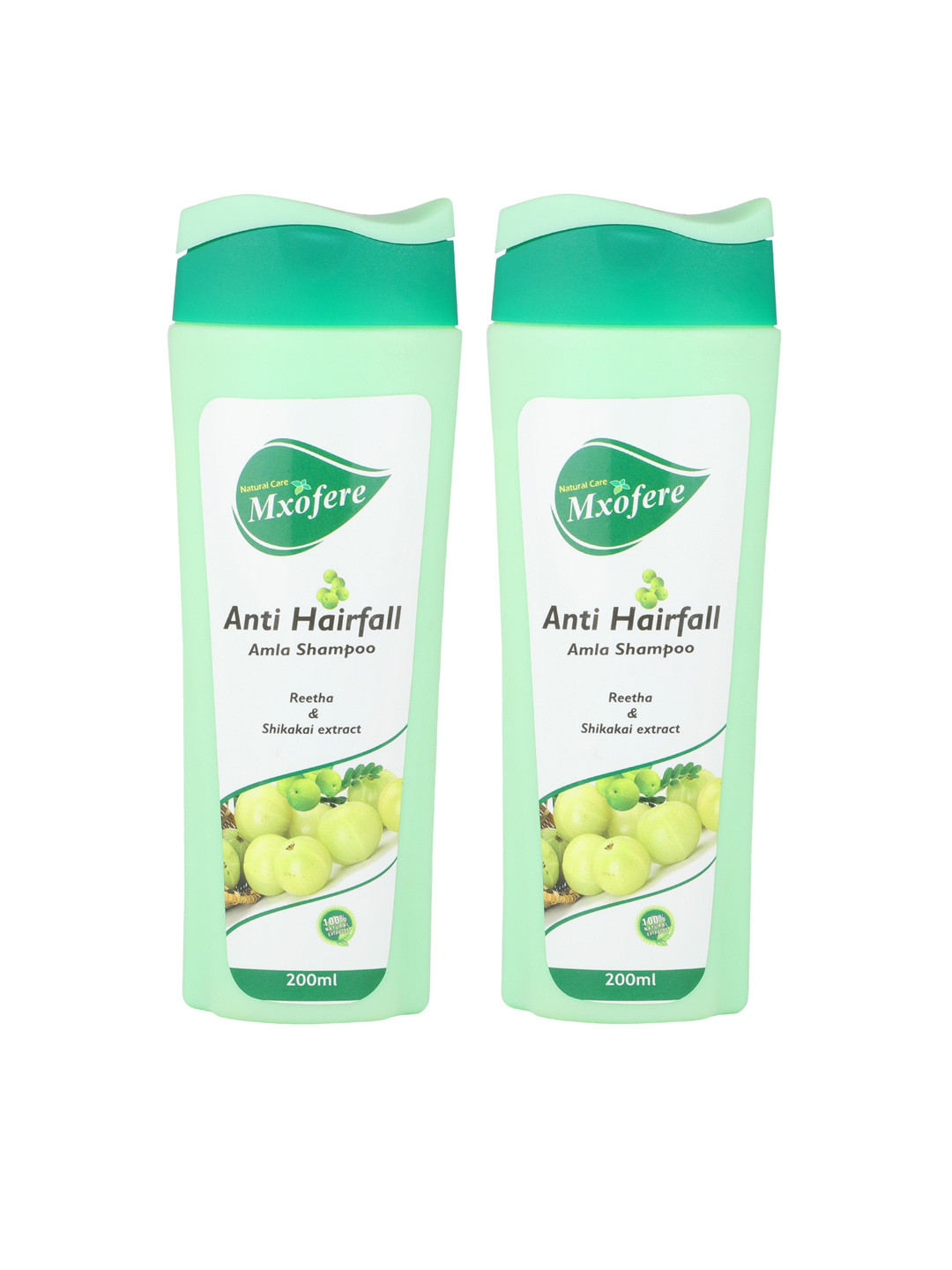 

Mxofere Set of 2 Green Amla Shampoo