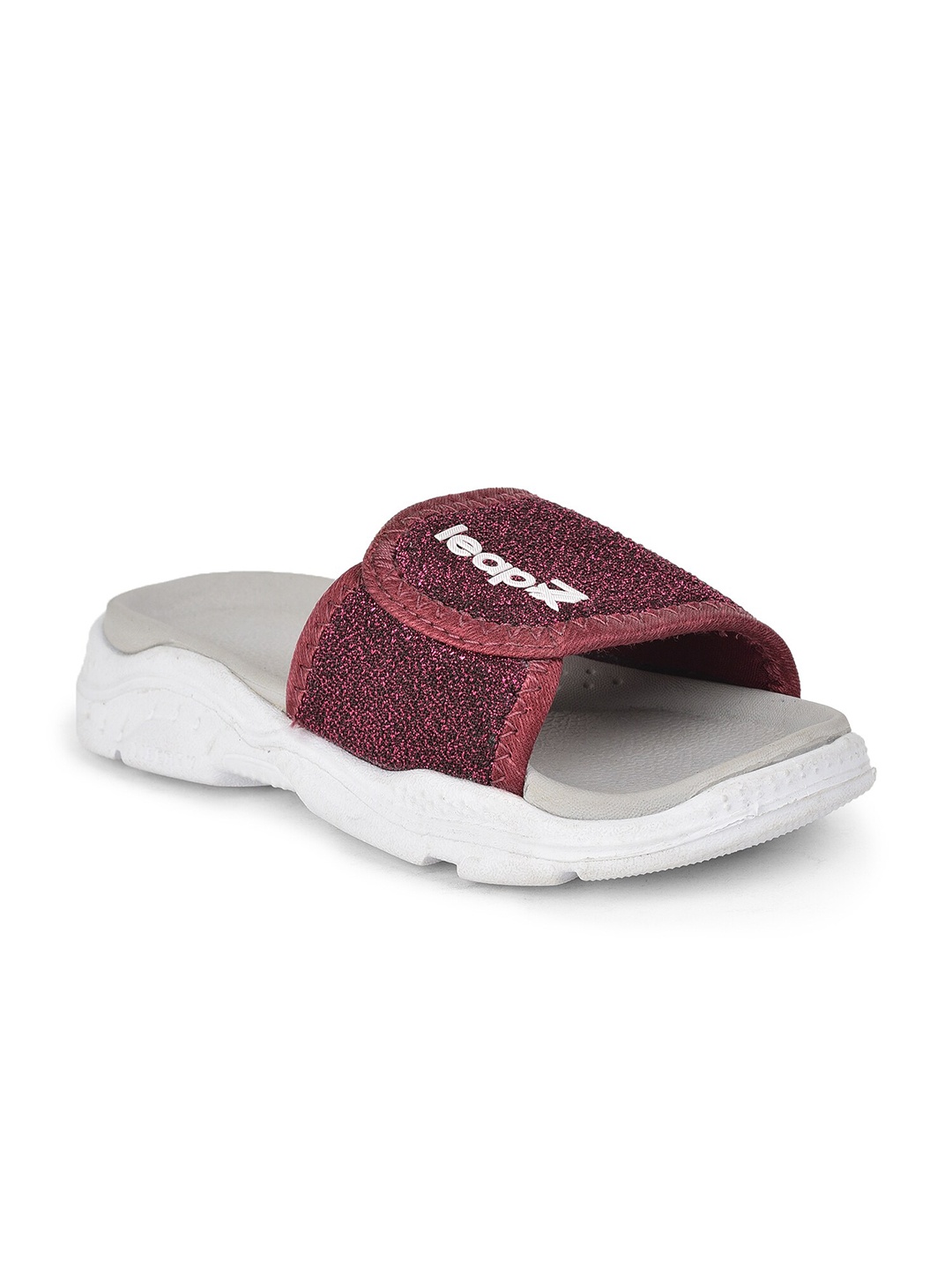 

Liberty Unisex Kids Red & White Embellished Sliders