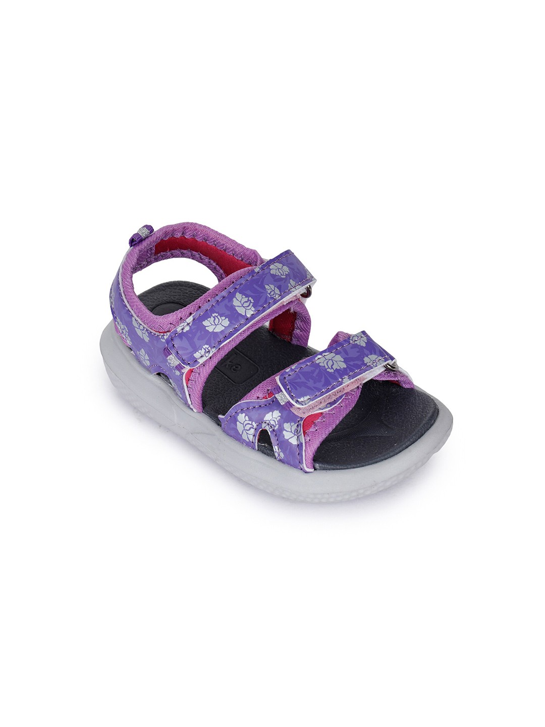 

Liberty Unisex Kids Purple & Black Comfort Sandals
