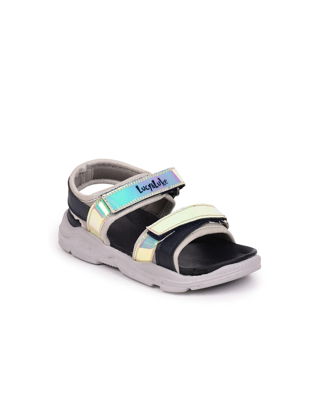 

Liberty Kids Blue & White Comfort Sandals