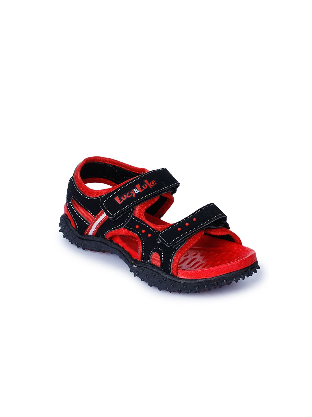 

Liberty Unisex Kids Red & Black Comfort Sandals