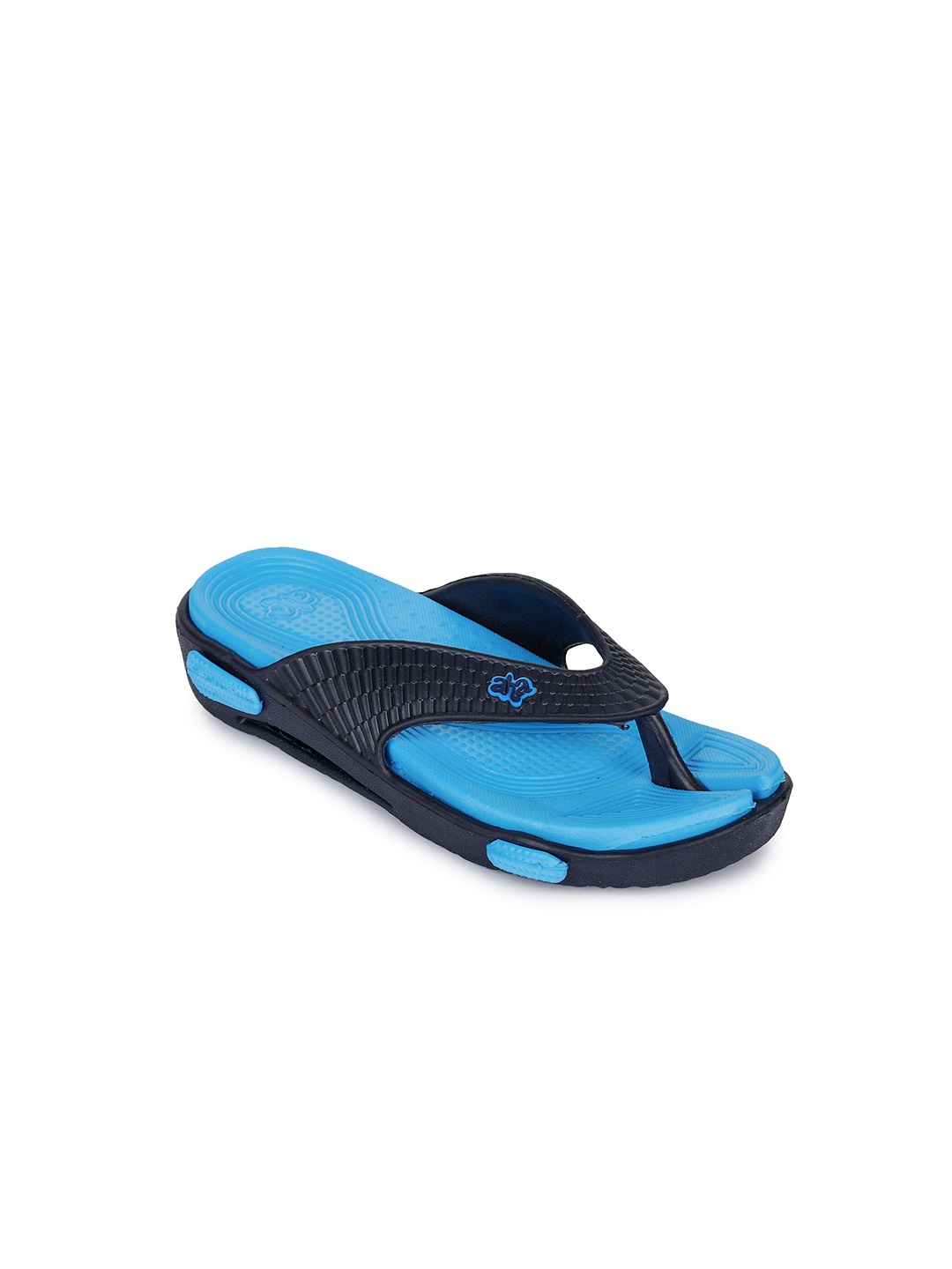 

Liberty Unisex Kids Blue & Black Thong Flip-Flops