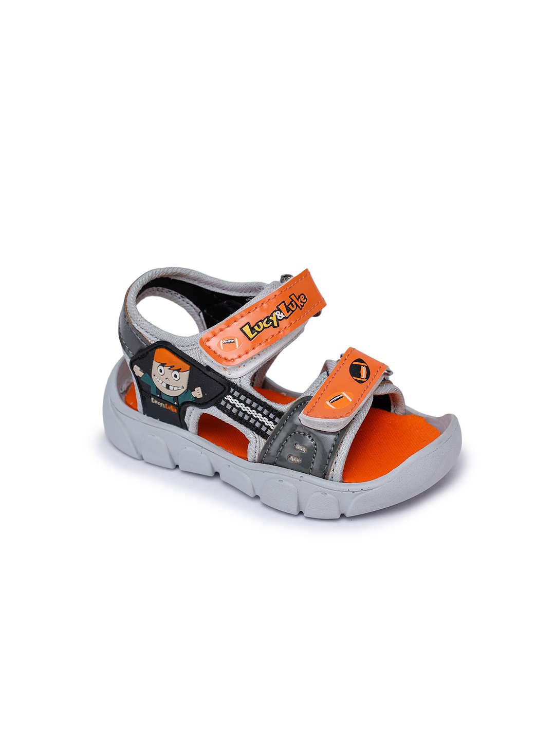 

Liberty Unisex Kids Orange Comfort Sandals