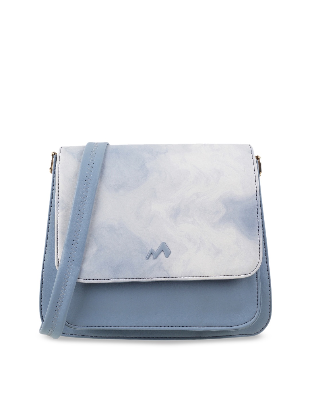 

Metro Blue PU Shopper Sling Bag