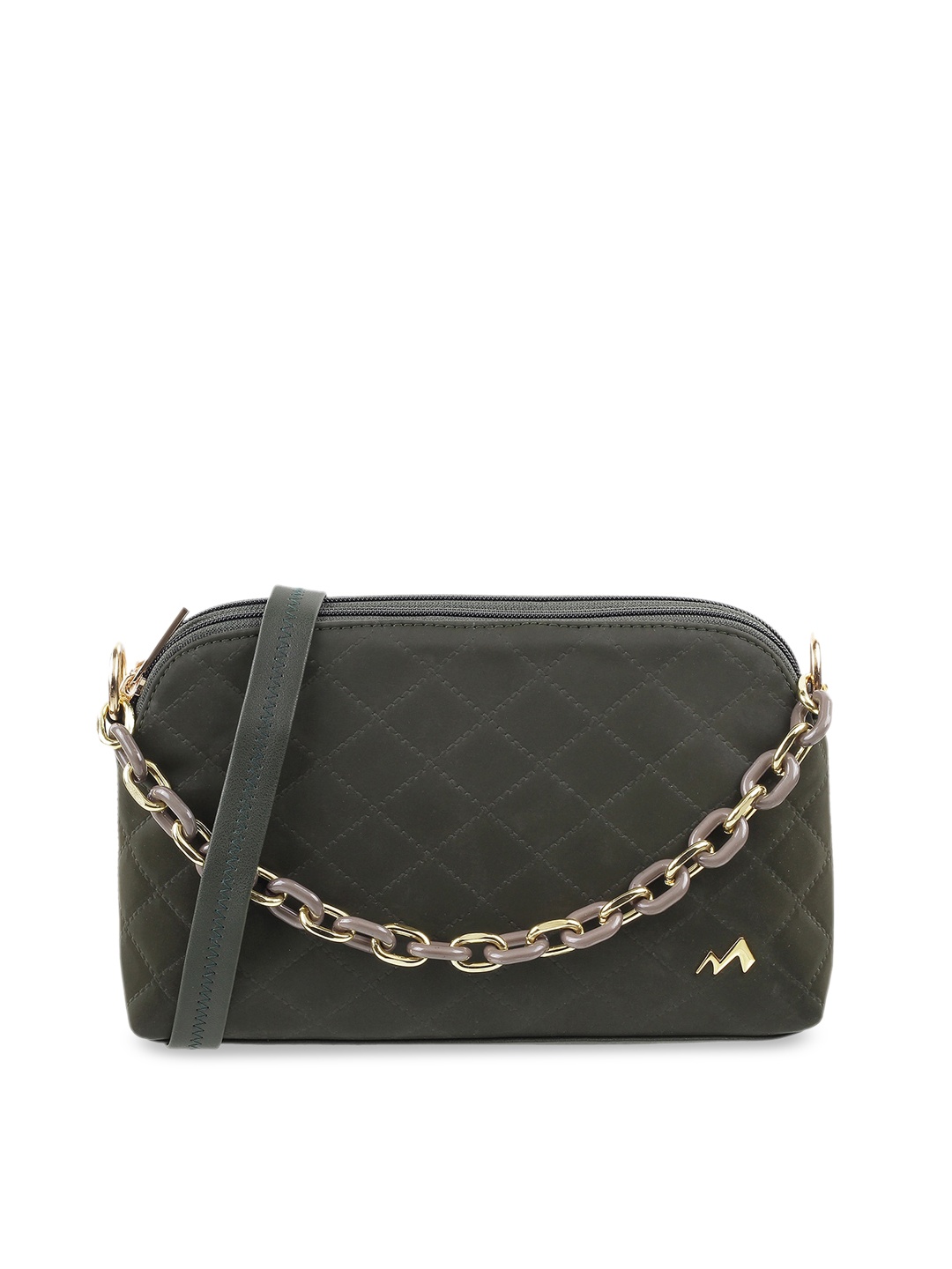 

Metro Charcoal Textured Sling Bag