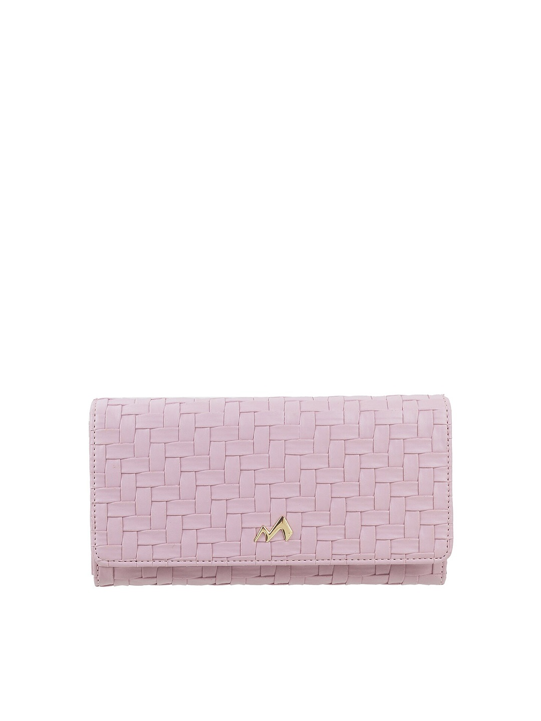 

Metro Women Purple Textured PU Envelope