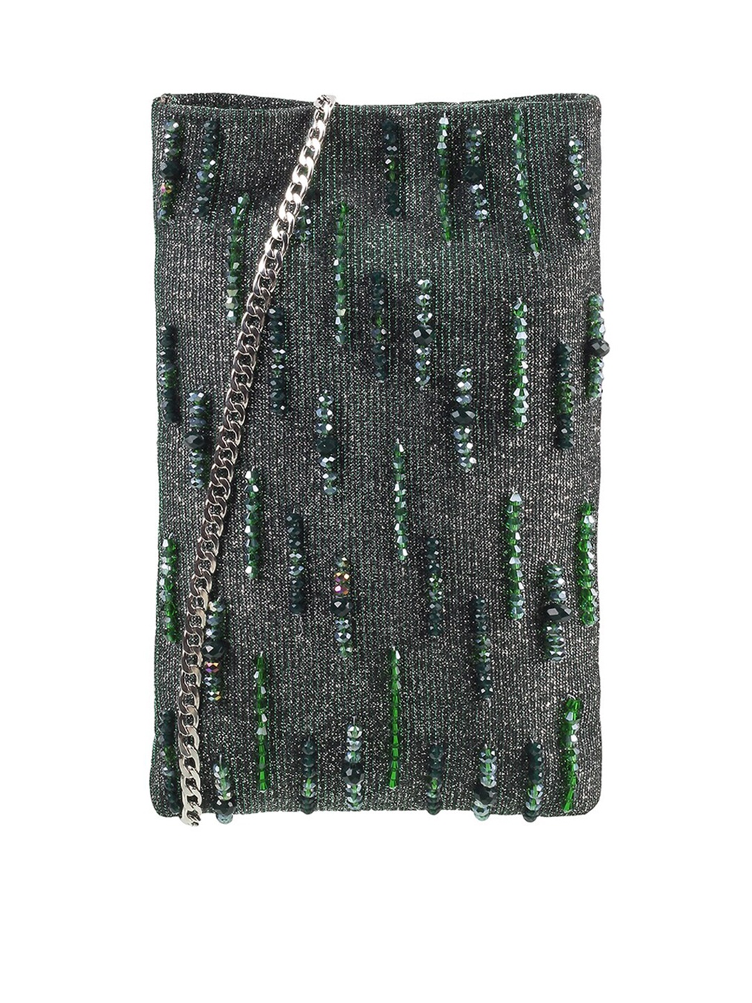 

Metro Women Green Embellished Money Clip