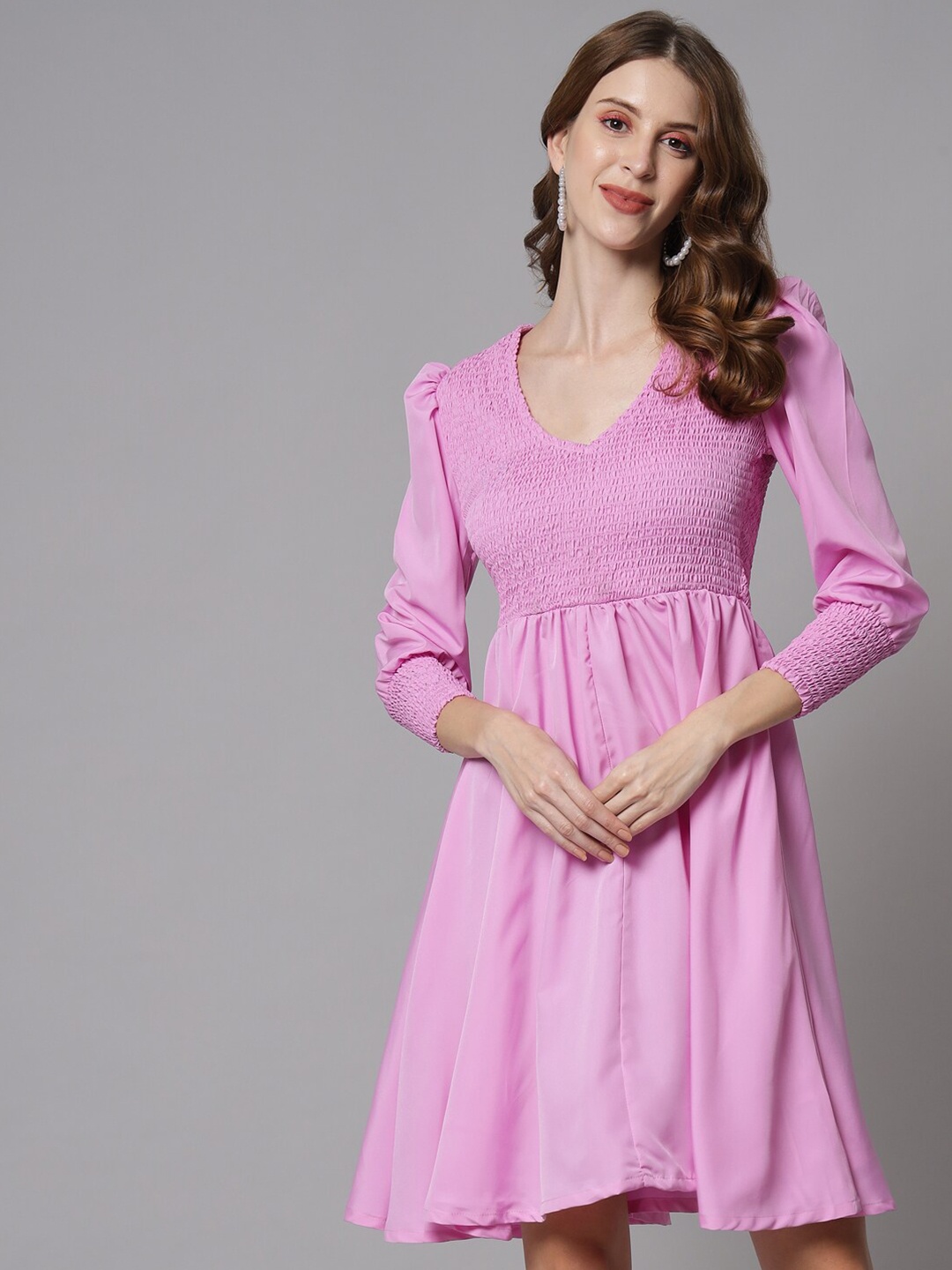 

emeros Lavender Crepe Dress