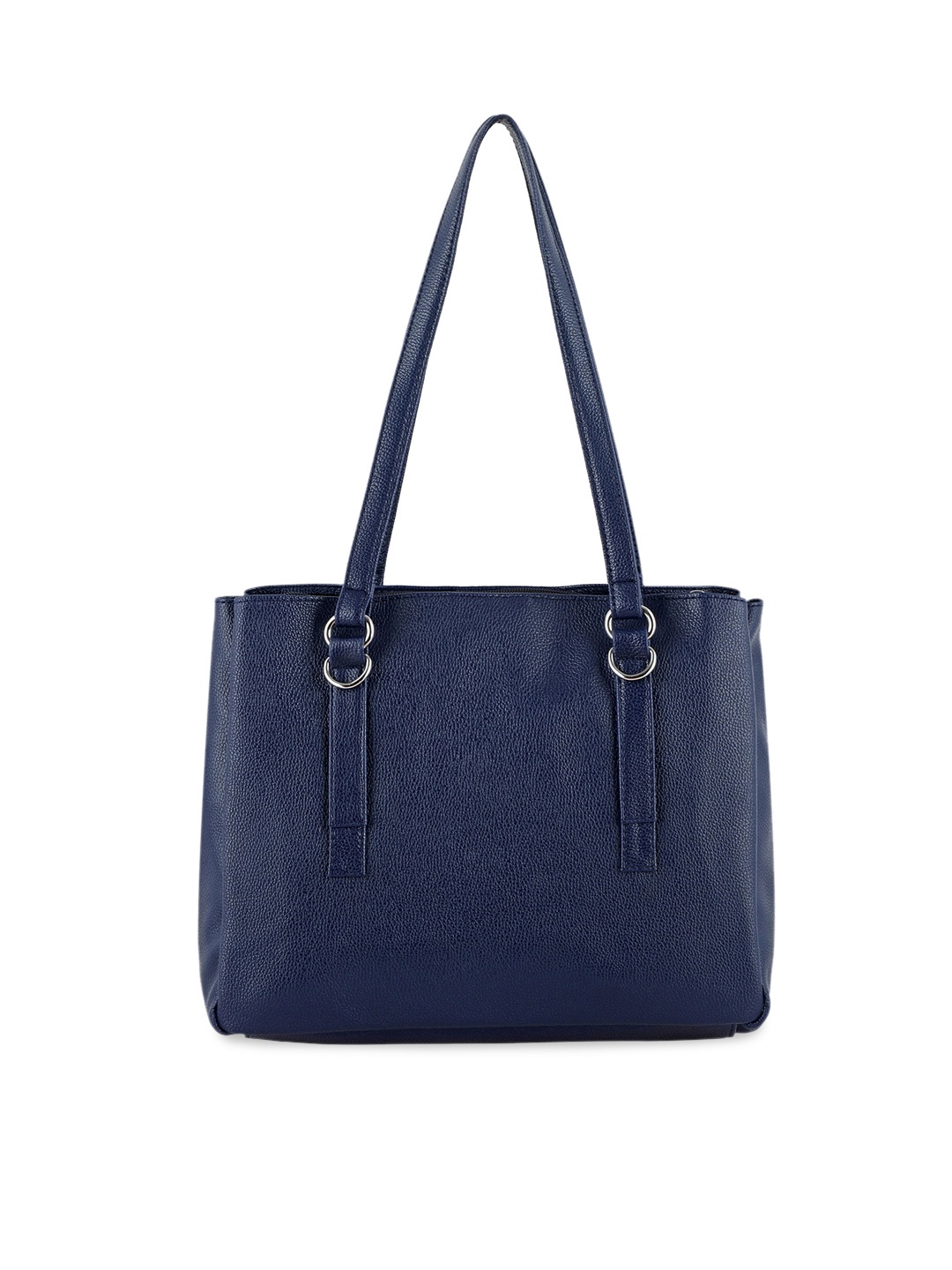 

Toteteca Blue PU Shopper Handheld Bag