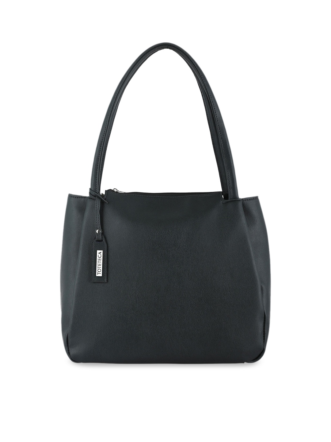

Toteteca Green PU Structured Shoulder Bag