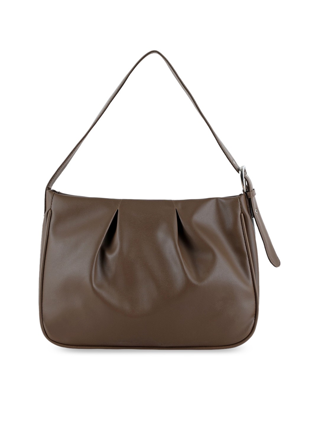 

Toteteca Beige PU Shopper Hobo Bag