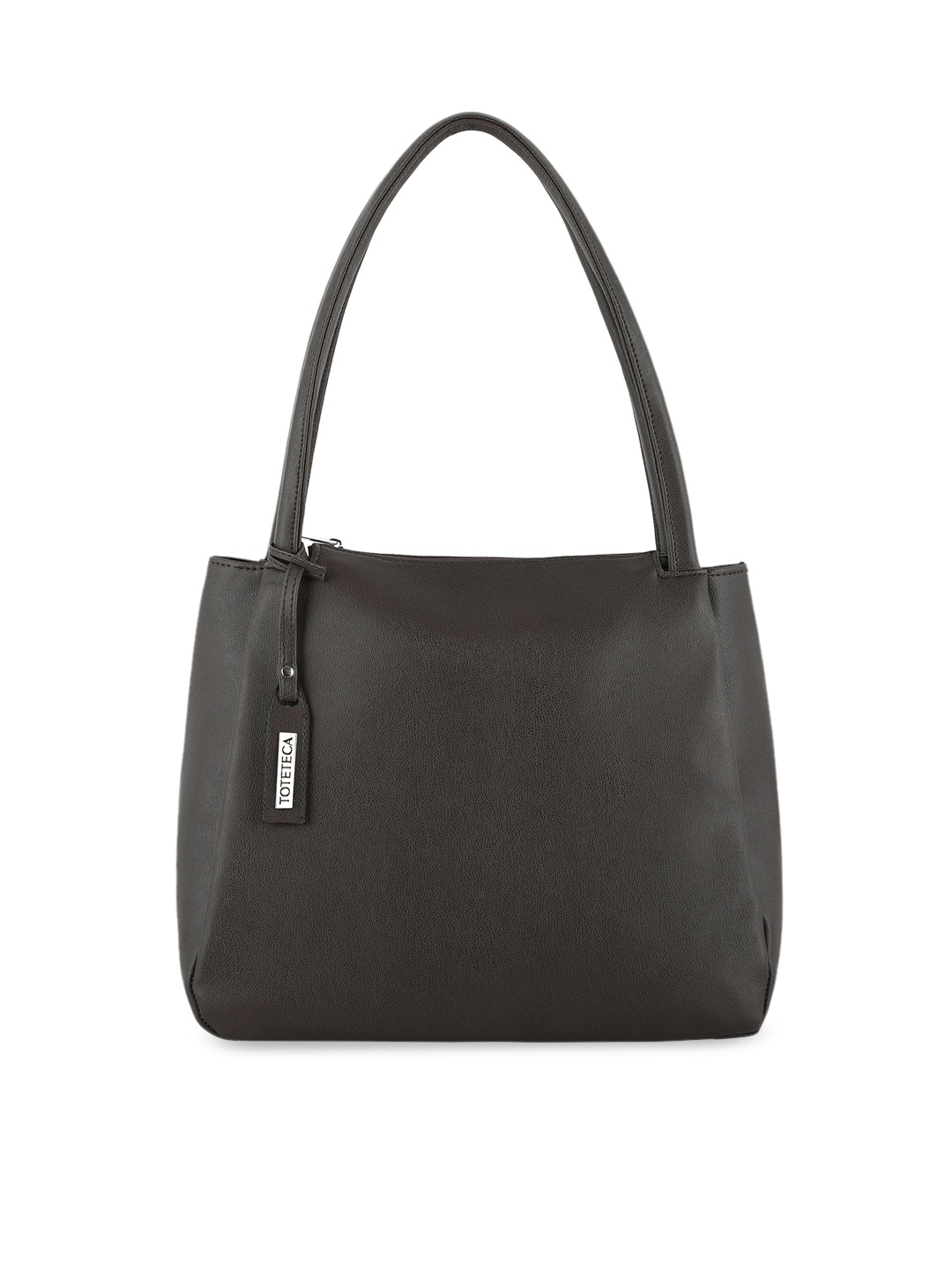 

Toteteca Beige Structured Shoulder Bag