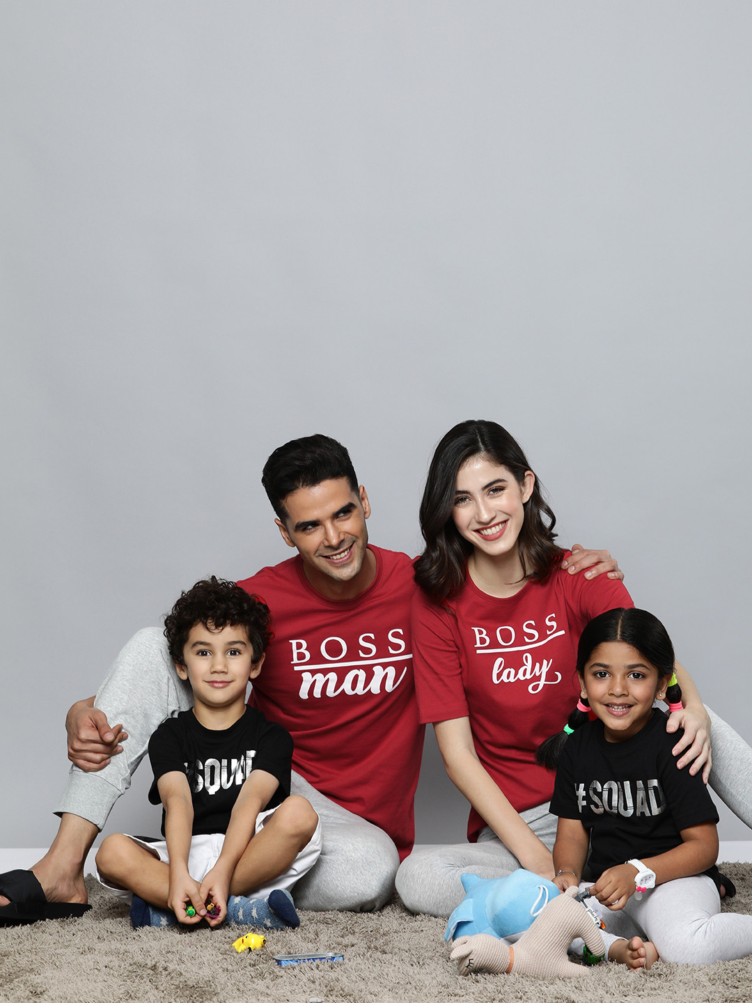 

HERE&NOW Women Red Typography Printed T-shirt
