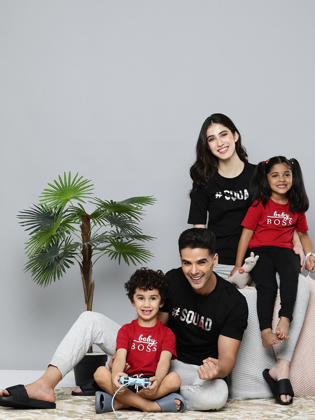 

HERE&NOW Boys Red Printed T-shirt