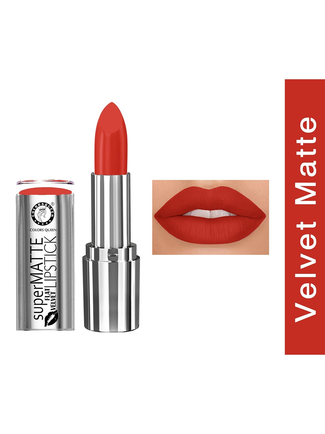 

Colors Queen Super Matte Flat Velvet Lipstick 7 g - Orange 03
