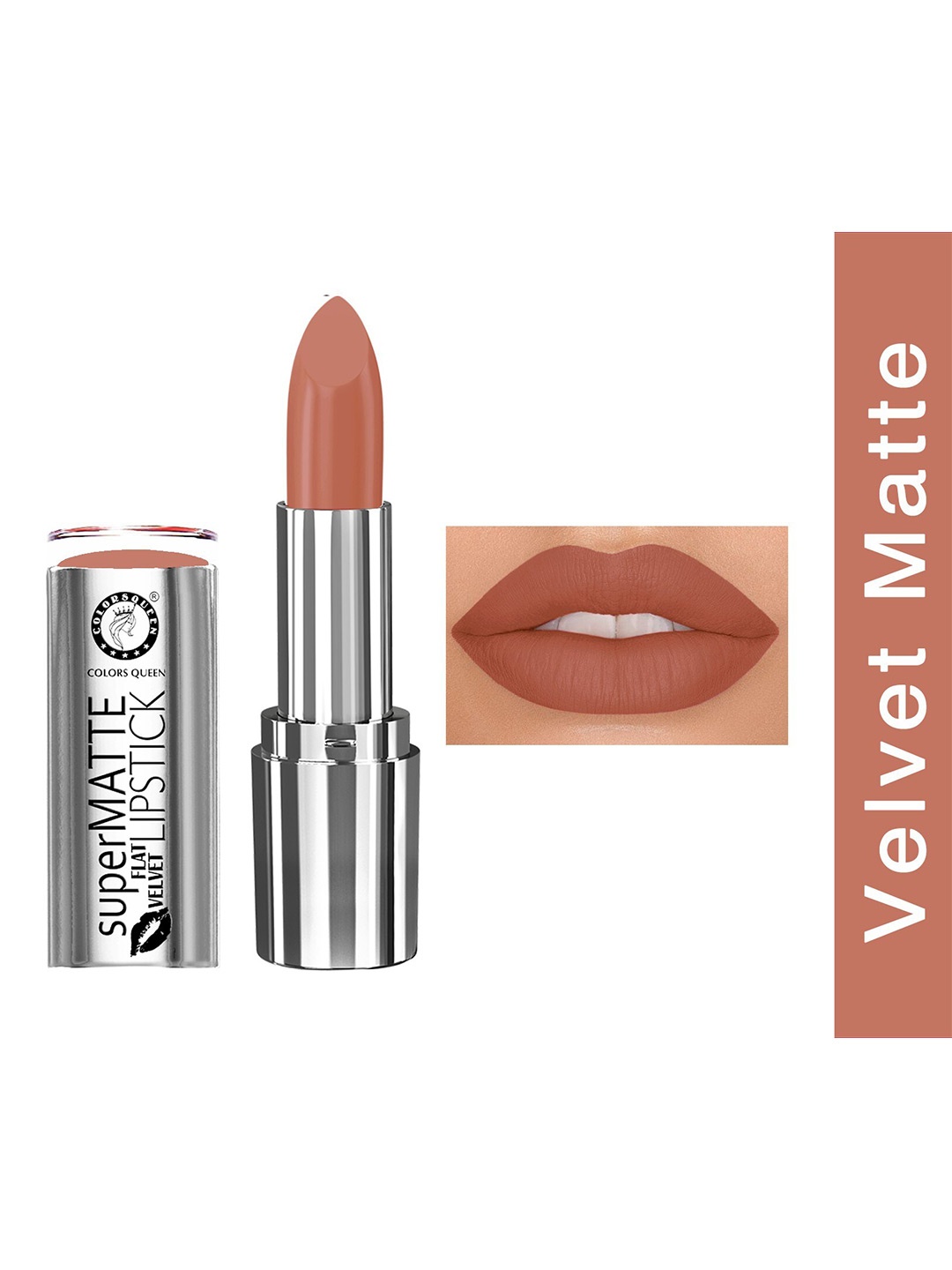 

Colors Queen Super Matte Flat Velvet Lipstick 7 g - Nude 13