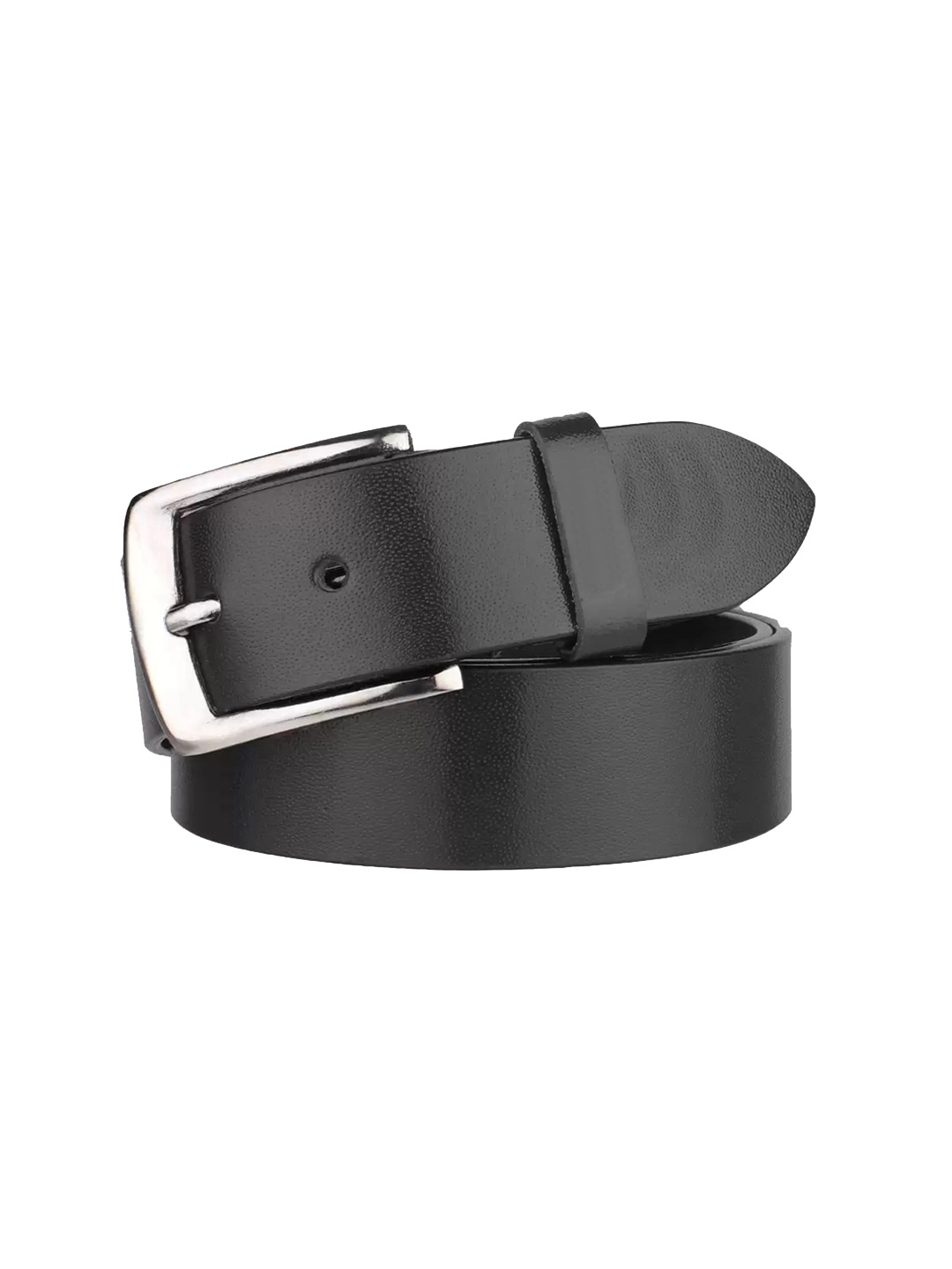 

KAEZRI Men Black Leather Formal Belt