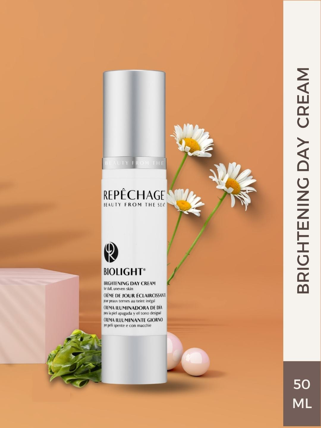 

Repechage Biolight Brightening Daytime Protection Cream with Orange Extracts - 50 ml, White