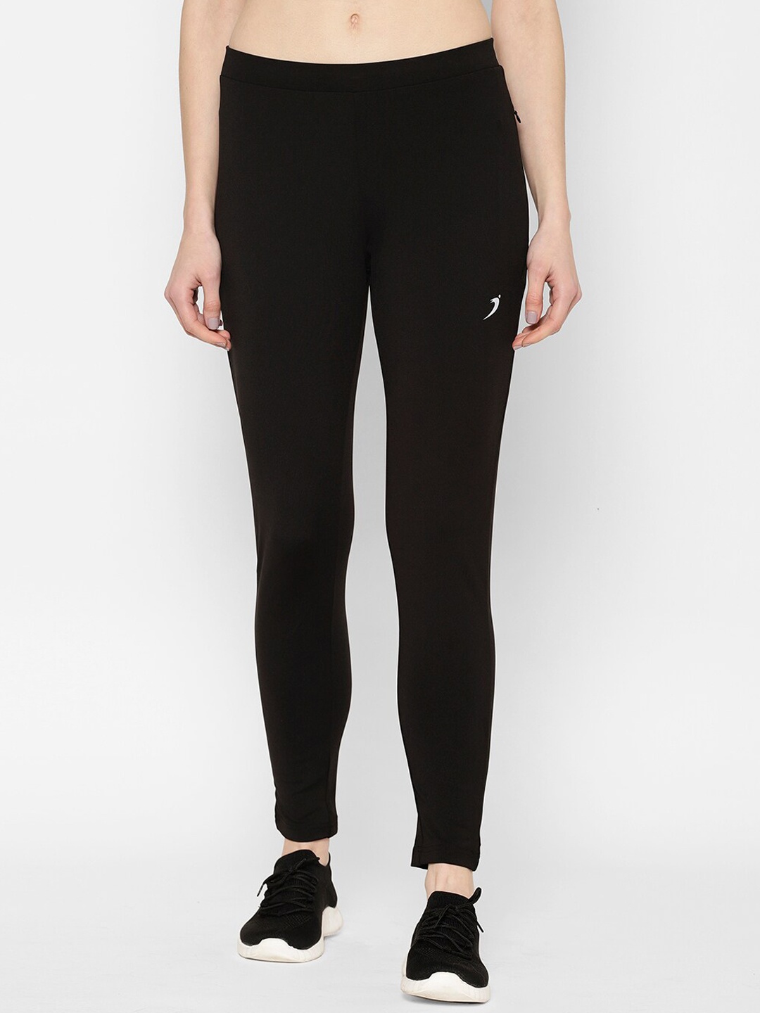 

SAPPER Women Black Slim-Fit Sports Track Pant