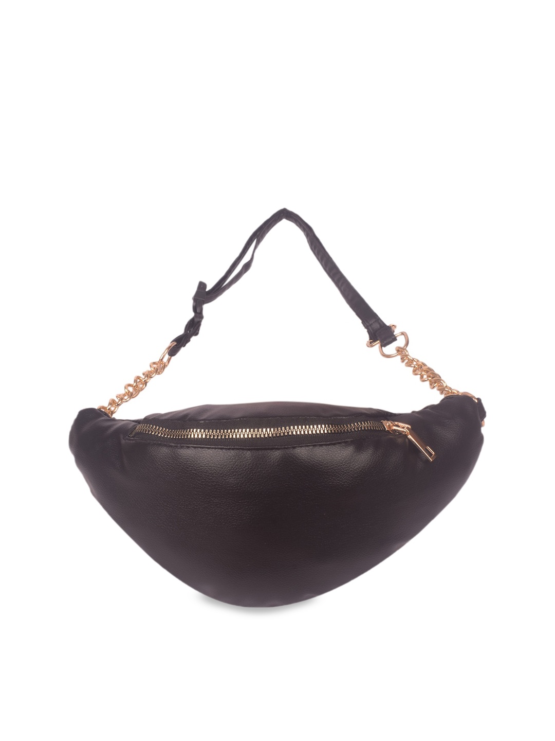 

Bagkok Black PU Structured Handheld Bag