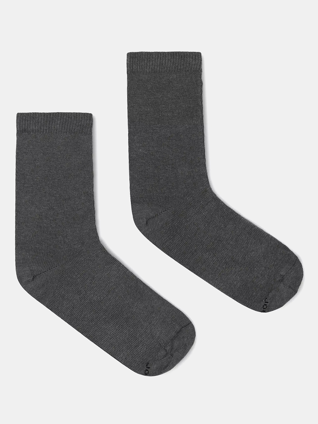 

Jockey Kids Compact Cotton Stretch Crew Length Socks With Stay Fresh Properties - 7800, Grey