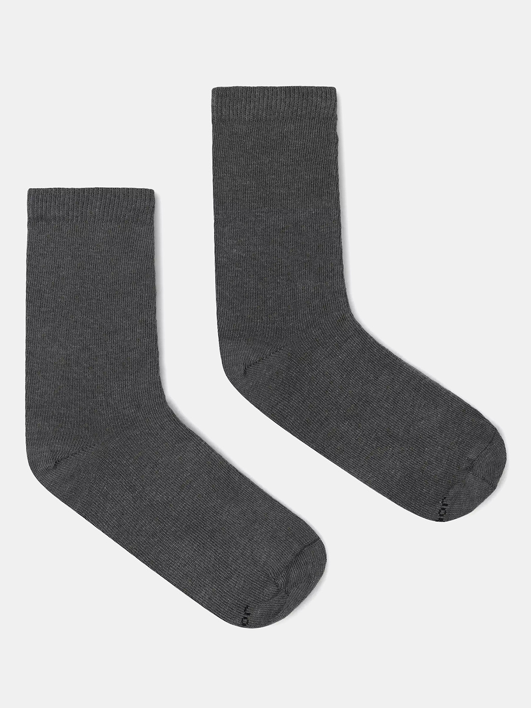 

Jockey Kids Compact Cotton Stretch Crew Length Socks With Stay Fresh Properties - 7800, Grey