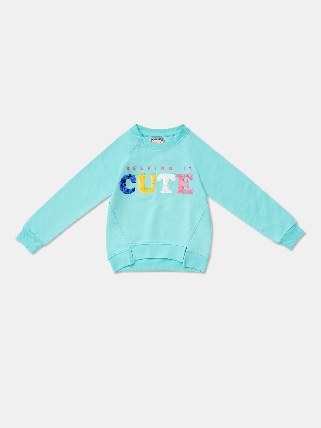 

R&B Kids-Girls Blue Sweatshirt