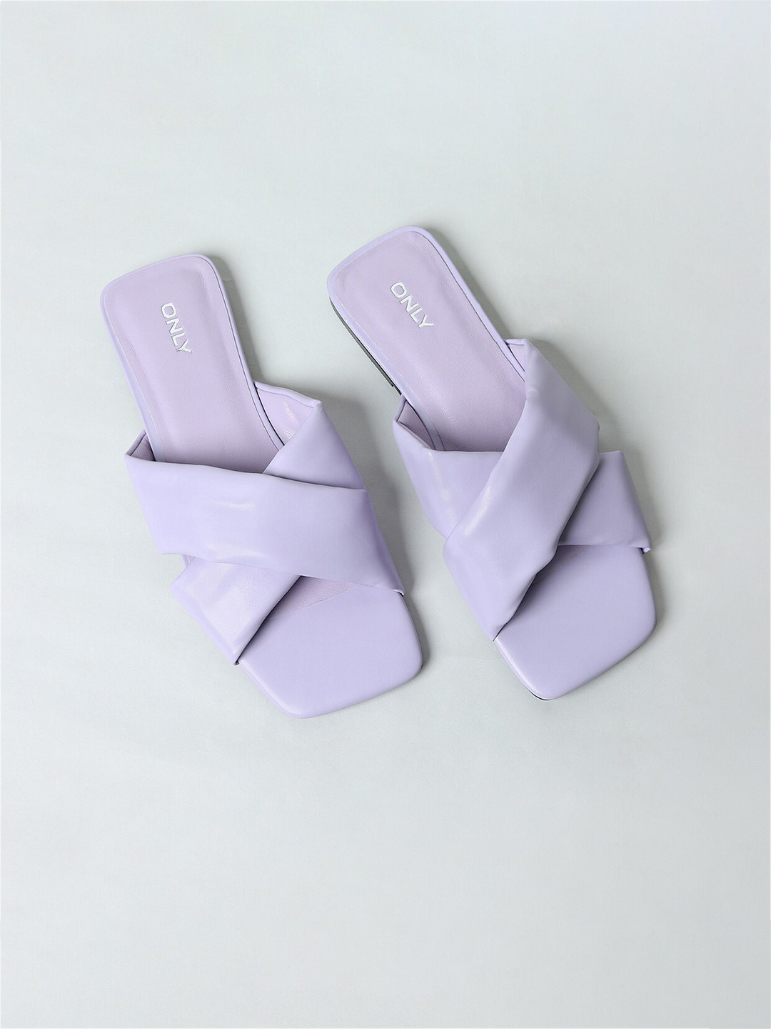 

ONLY Women Lavender Open Toe Flats