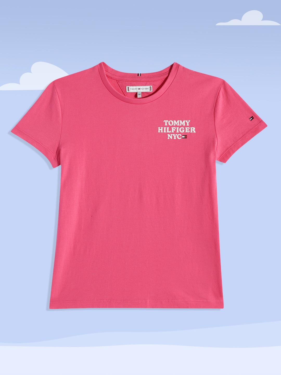 

Tommy Hilfiger Girls Pink T-shirt