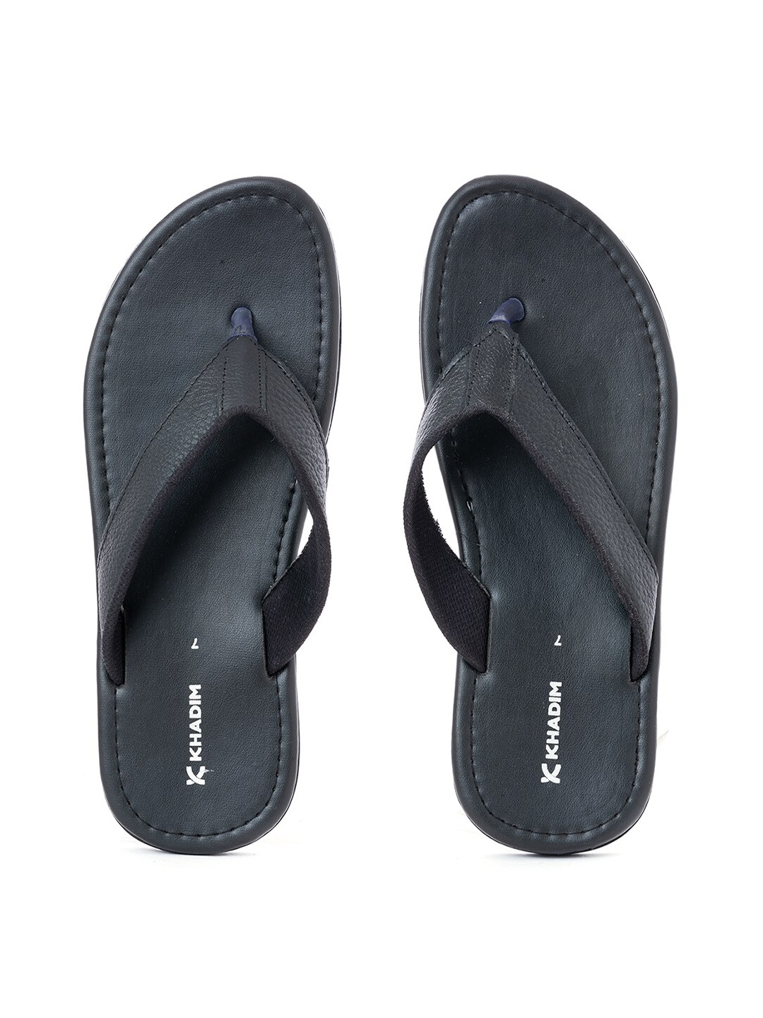 

Khadims Men Black Thong Flip-Flops