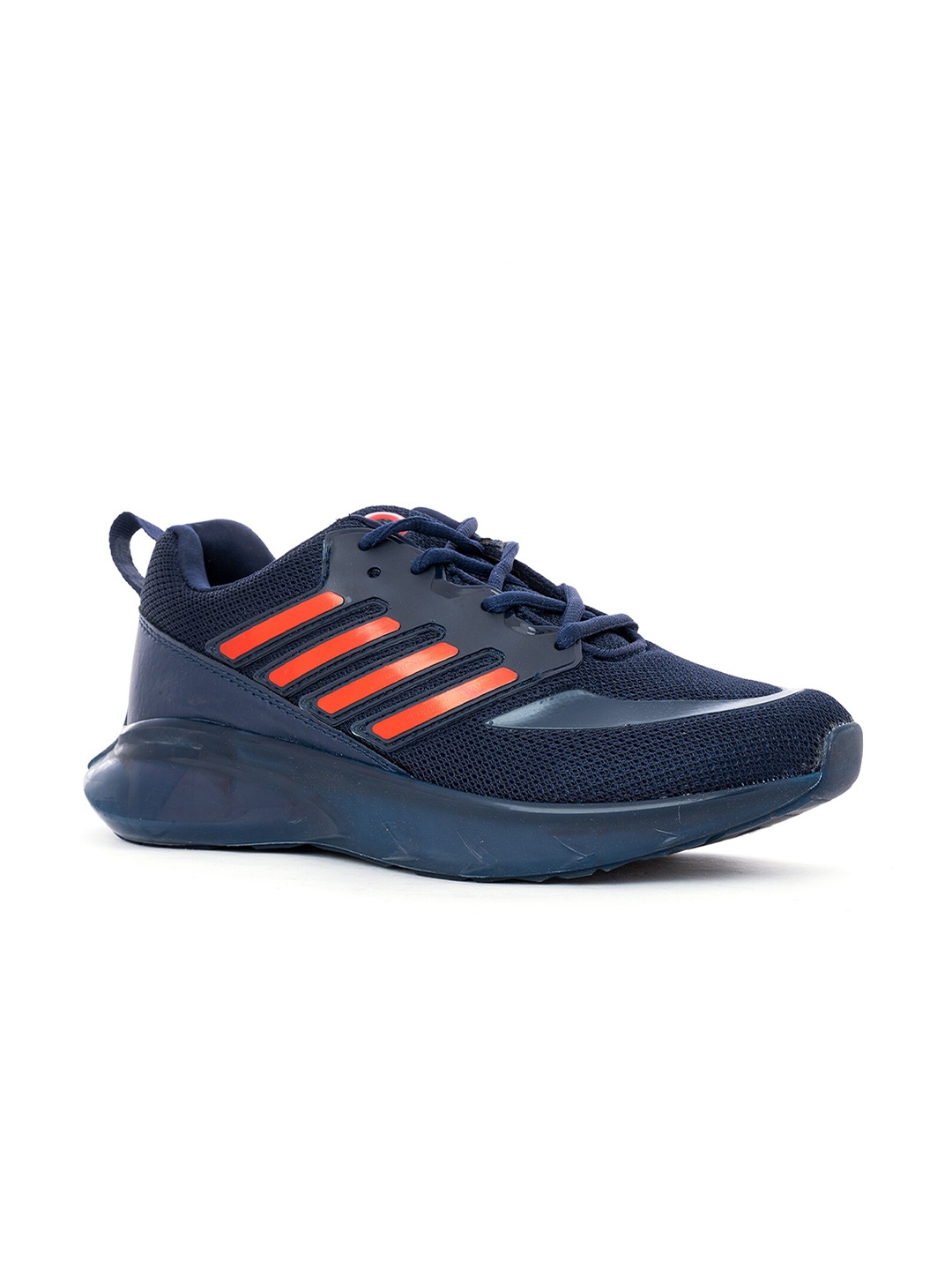 

Khadims Men Navy Blue Textile Running Non-Marking Shoes